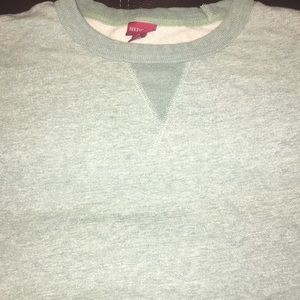 Green cotton sweatshirt